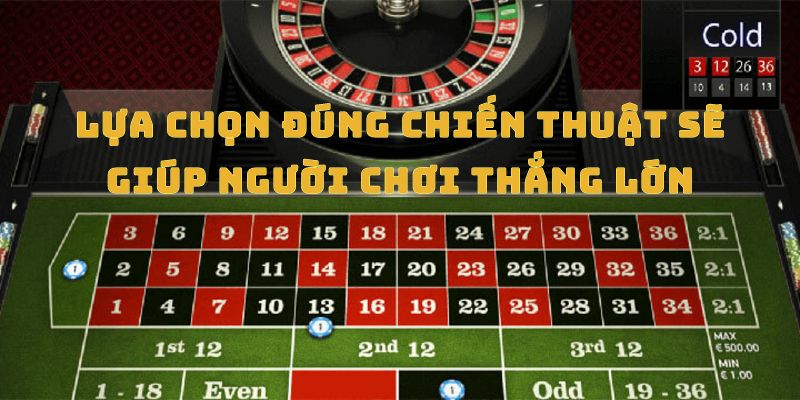 Để thắng Roulette cần áp dụng nhiều mẹo nhỏ