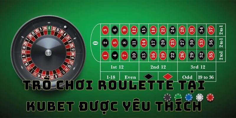 Trải nghiệm Roulette tại Kubet là lựa chọn thông minh